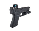 AEX Custom NIGHT WATCH  Elite Force GLOCK G17 GEN4 Green Gas Full Blowback Pistol by VFC Black