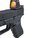 AEX Custom NIGHT WATCH  Elite Force GLOCK G17 GEN4 Green Gas Full Blowback Pistol by VFC Black