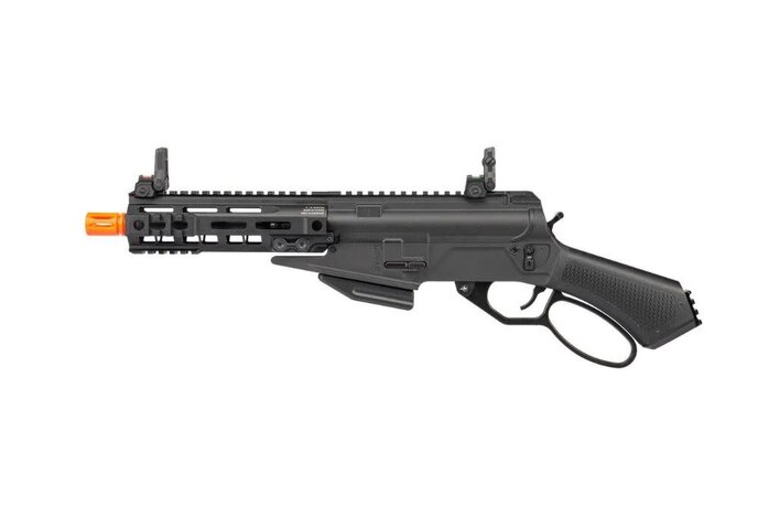 G&G LevAR 7 Modular Green Gas Lever Action Rifle w/ Stock (M4 AEG Magazine Compatible)