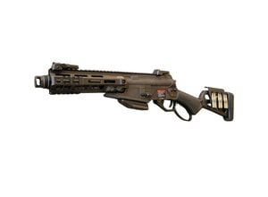 G&G G&G LevAR 7 Modular Green Gas Lever Action Rifle w/ Stock (M4 AEG Magazine Compatible)
