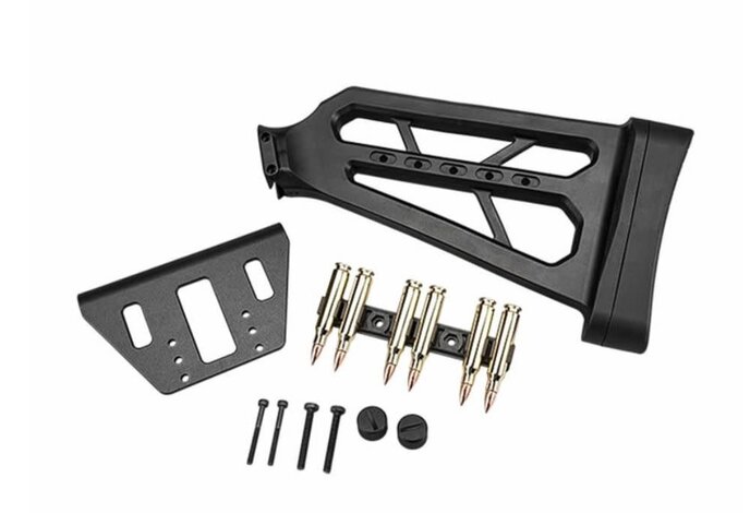 G&G LevAR 7 Modular Green Gas Lever Action Rifle w/ Stock (M4 AEG Magazine Compatible)