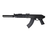 AEX Custom ENTRENCHED LCT AK-104 Steel AEG Airsoft Rifle w/ ASTER v2 - Battery / Charger Combo Black