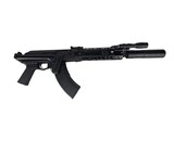 AEX Custom ENTRENCHED LCT AK-104 Steel AEG Airsoft Rifle w/ ASTER v2 - Battery / Charger Combo Black