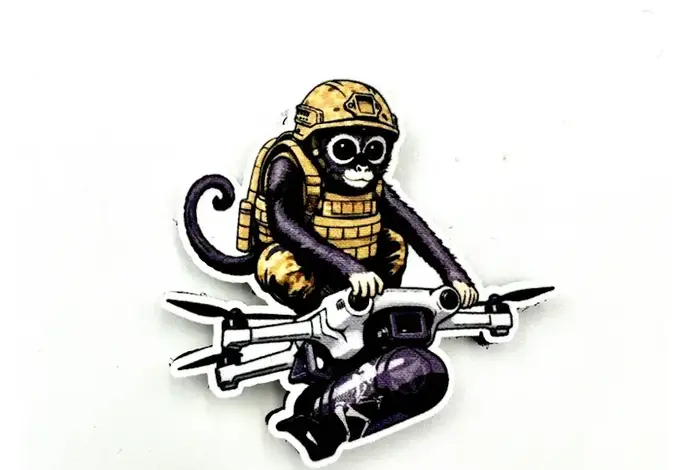 Tactical Outfitters Sicario Monkey Drone Division Morale Patch