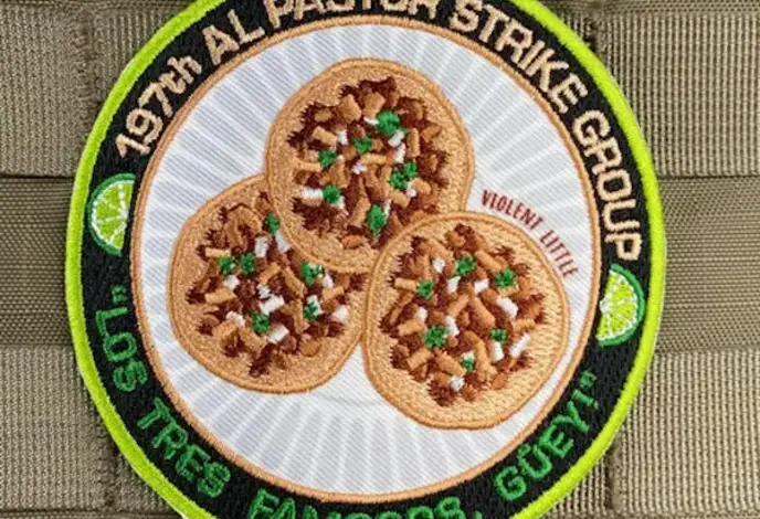 Violent Little Machine Shop 197TH Al Pastor Strike Group Morale Patch