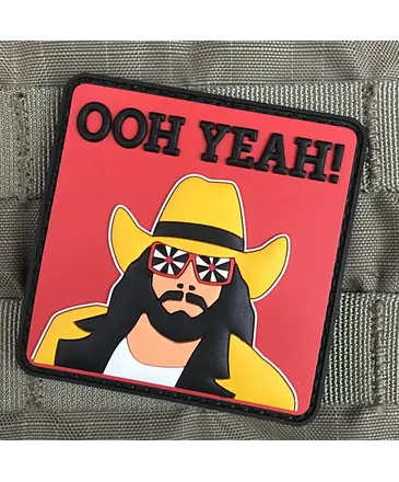Violent Little Machine Shop Violent Little Machine Shop Macho Man Ooh Yeah! PVC Morale Patch