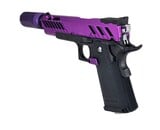 AEX Custom SACTOWN PROUD Tokyo Marui Hi Capa 5.1 Gas Blowback Pistol, Purple / Black