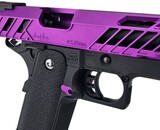 AEX Custom SACTOWN PROUD Tokyo Marui Hi Capa 5.1 Gas Blowback Pistol, Purple / Black