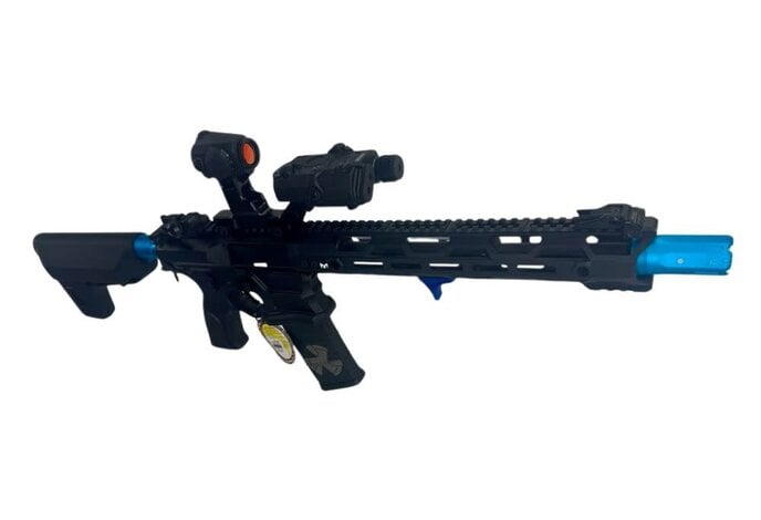 AEX Custom Cobalt Flame - G&G BAMF Black / Blue