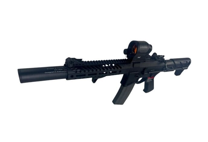 AEX Custom Honey Badger - G&G EMG Seekins Black