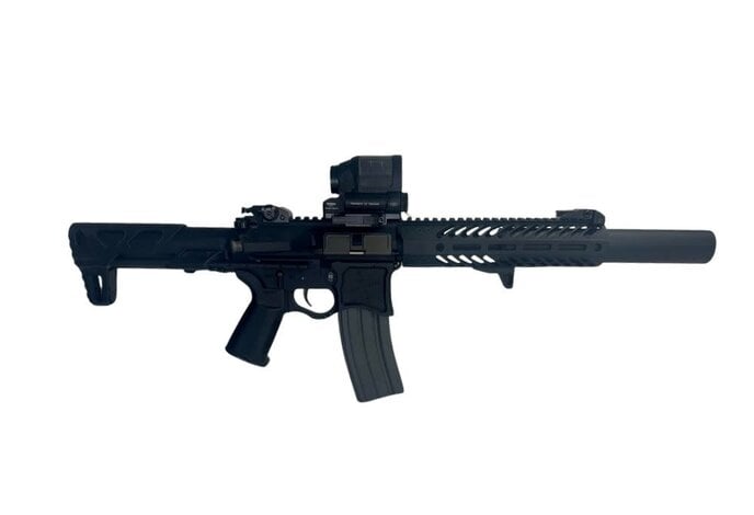 AEX Custom Honey Badger - G&G EMG Seekins Black