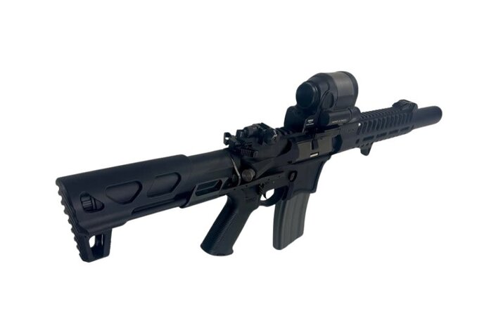 AEX Custom Honey Badger - G&G EMG Seekins Black