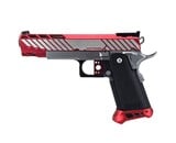 AEX Custom CRIMSON CHIN Tokyo Marui Hi Capa 5.1 Gas Blowback Pistol, Black / FDE