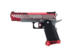 Tokyo Marui AEX Custom CRIMSON CHIN Tokyo Marui Hi Capa 5.1 Gas Blowback Pistol, Black / FDE
