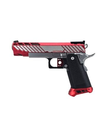 Tokyo Marui AEX Custom CRIMSON CHIN Tokyo Marui Hi Capa 5.1 Gas Blowback Pistol, Black / FDE