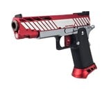 AEX Custom CRIMSON CHIN Tokyo Marui Hi Capa 5.1 Gas Blowback Pistol, Black / FDE
