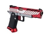 AEX Custom CRIMSON CHIN Tokyo Marui Hi Capa 5.1 Gas Blowback Pistol, Black / FDE