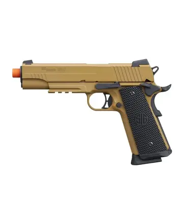 Proforce SIG ProForce 1911 Emporer Scorpion airsoft blowback pistol, CO2, tan