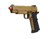 SIG ProForce 1911 Emporer Scorpion airsoft blowback pistol, CO2, tan