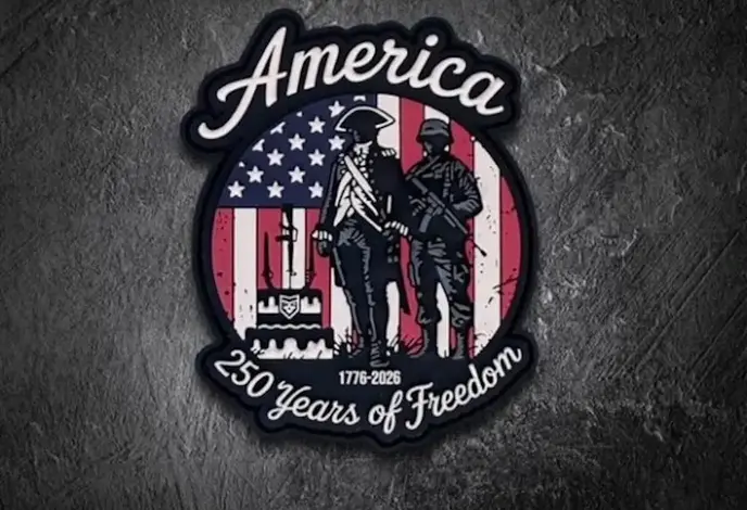 PatchOps America's 250th Anniversary PVC Morale Patch