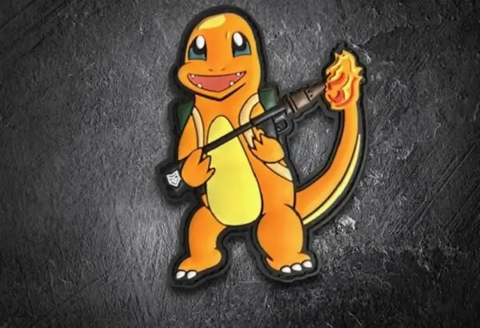 PatchOps Charmander PVC Morale Patch