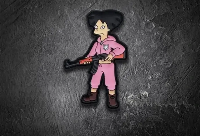 PatchOps Futurama Forces: Tactical Amy PVC Morale Patch