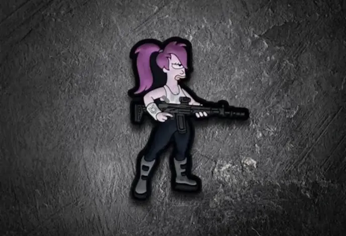 PatchOps Futurama Forces: Tactical Leela PVC Morale Patch