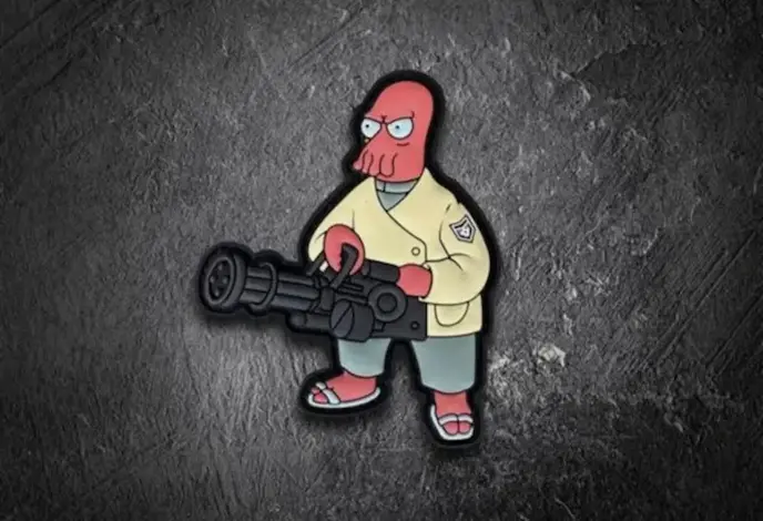 PatchOps Futurama Forces: Tactical Zoidberg PVC Morale Patch