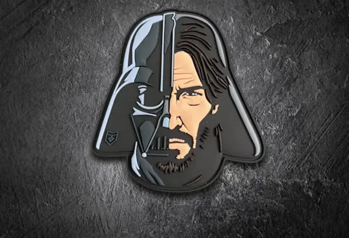 PatchOps John Wick Vader Mashup PVC Morale Patch