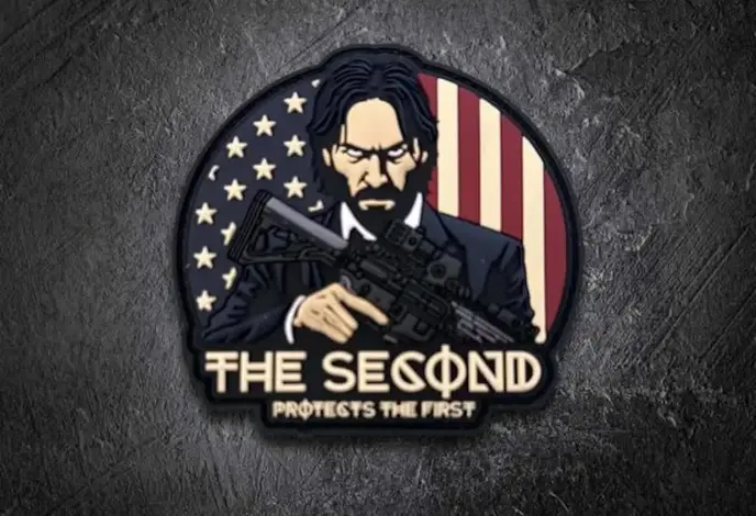 PatchOps John Wick: The Second Protects The First PVC Morale Patch