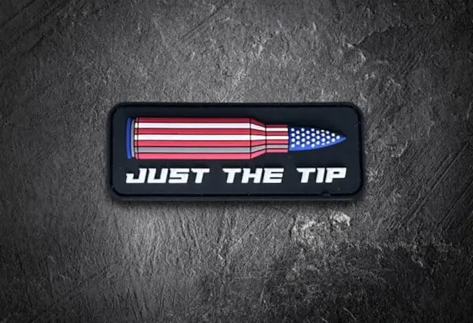 PatchOps Just the tip PVC Morale Patch