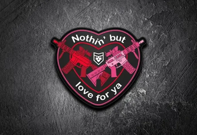 PatchOps Nothing But Love for you PVC Morale Patch