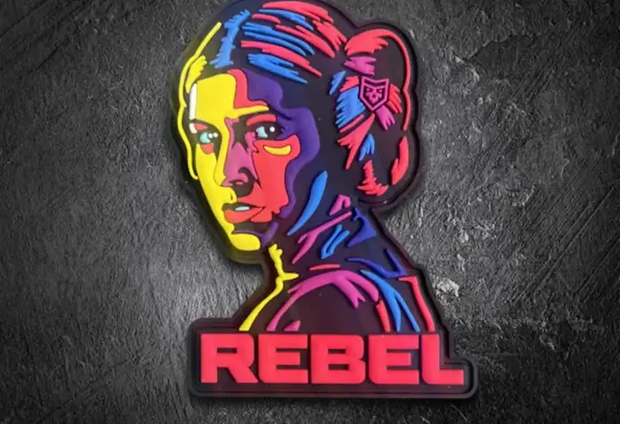 PatchOps Princess Leia: Rebel PVC Morale Patch