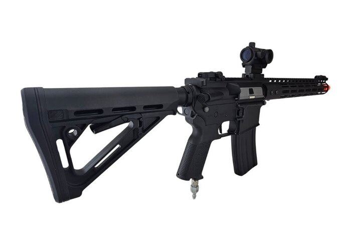 AEX Custom THE AIR BENDER – Classic Army MK18 Full Metal 12 inch M-LOK Airsoft HPA Rifle w/ Polarstar F1-CL