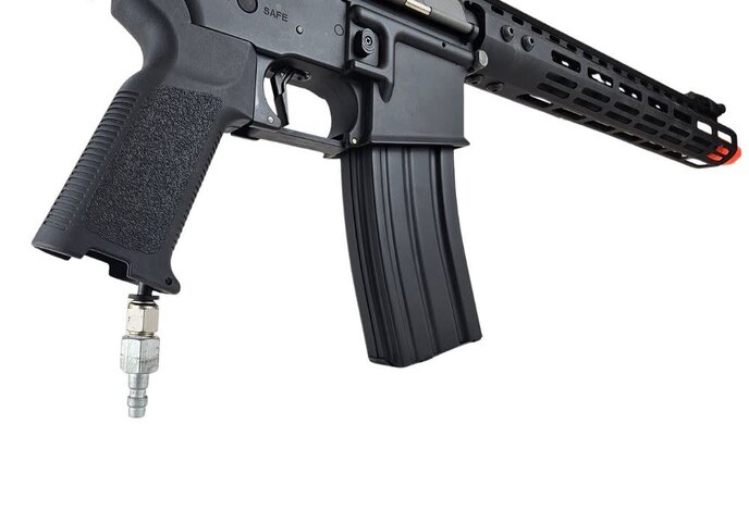 AEX Custom THE AIR BENDER – Classic Army MK18 Full Metal 12 inch M-LOK Airsoft HPA Rifle w/ Polarstar F1-CL