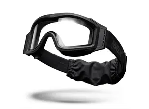 HK Army BSX Tango Airsoft Goggles, Dual Pane Thermal Clear Lens, Black