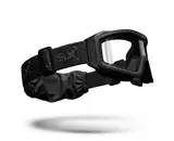 BSX Tango Airsoft Goggles, Dual Pane Thermal Clear Lens, Black