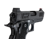 EMG Staccato CS Compact 2011 gas blowback airsoft pistol, master grip ,green gas