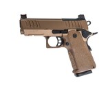EMG Staccato CS Compact 2011 gas blowback airsoft pistol, master grip ,green gas