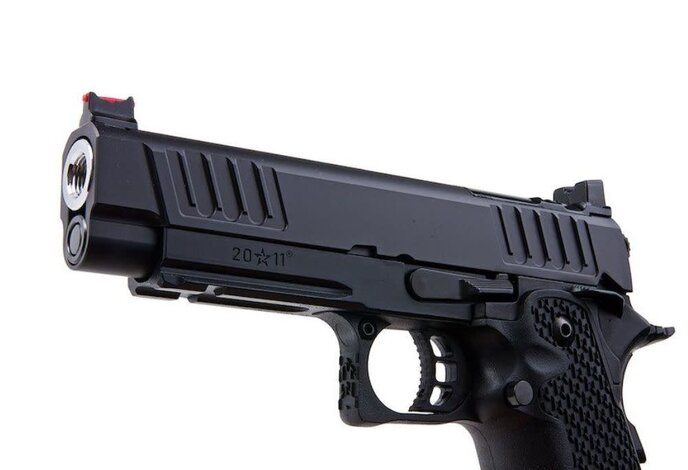 6mmProShop Staccato Licensed P 2011 Gas Blowback T8 Airsoft Pistol (Green Gas)
