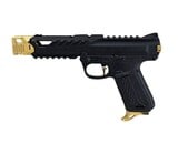 AEX Custom UMBREON Action Army AAP-01 Gas Blowback Custom Gun, Black / Gold