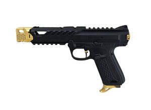 Airsoft Extreme AEX Custom UMBREON Action Army AAP-01 Gas Blowback Custom Gun, Black / Gold