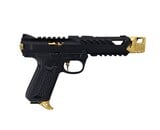 AEX Custom UMBREON Action Army AAP-01 Gas Blowback Custom Gun, Black / Gold