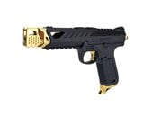 AEX Custom UMBREON Action Army AAP-01 Gas Blowback Custom Gun, Black / Gold