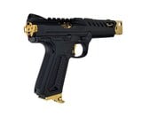 AEX Custom UMBREON Action Army AAP-01 Gas Blowback Custom Gun, Black / Gold