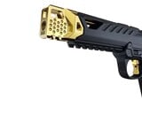 AEX Custom UMBREON Action Army AAP-01 Gas Blowback Custom Gun, Black / Gold