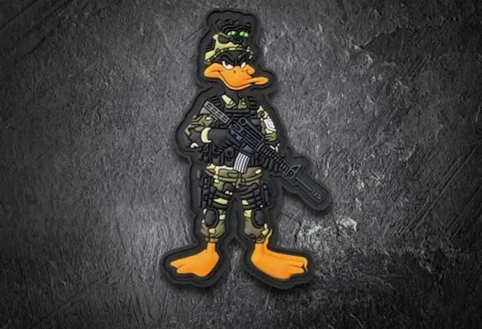 PatchOps Tactical Daffy Duck PVC Morale Patch
