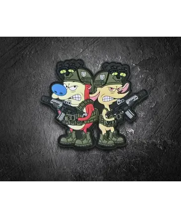 PatchOps PatchOps Stimpy and Ren PVC Morale Patch