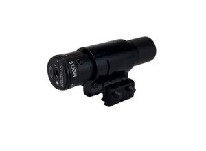 Airsoft Extreme Green laser, weaver mount