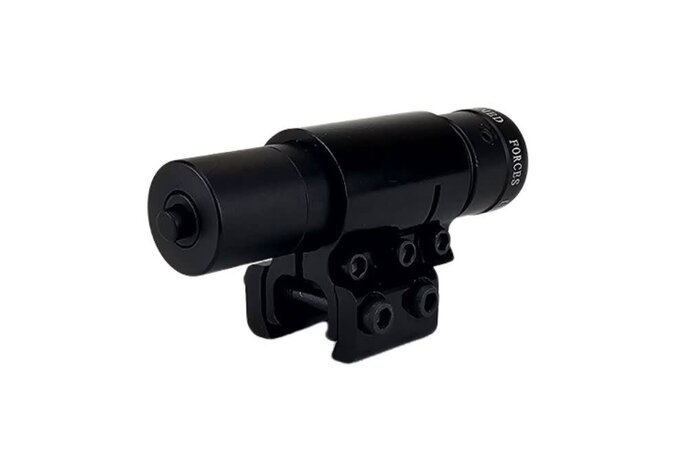 Green laser, weaver mount